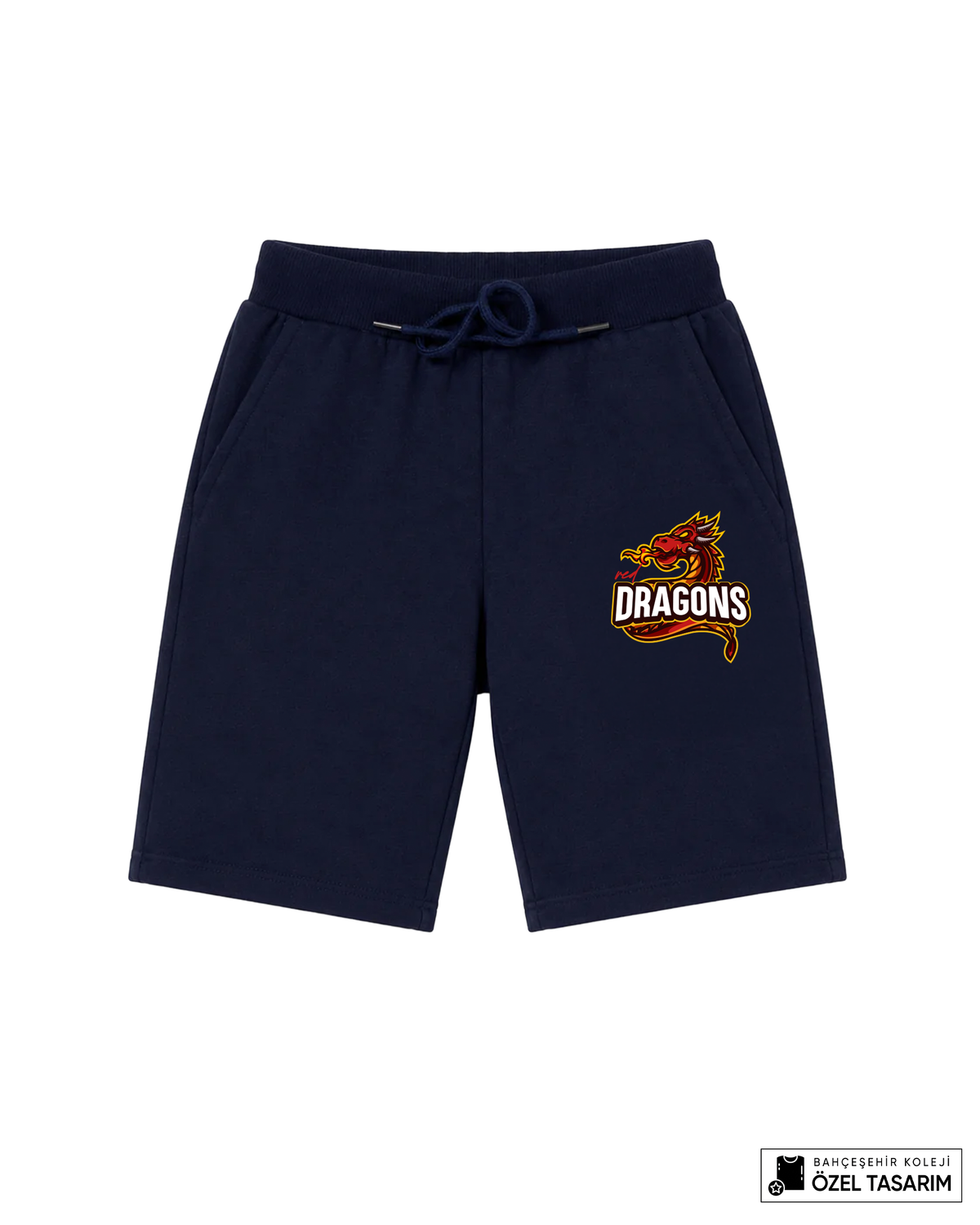 Bahçeşehir Koleji Dragons Logolu Şort