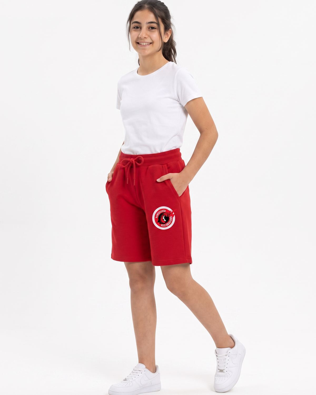 Bahçeşehir Red Dragons Logolu Şort