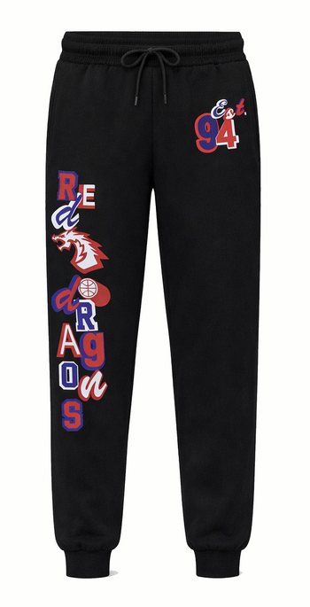Bahçeşehir Red Dragons Siyah Eşofman Altı