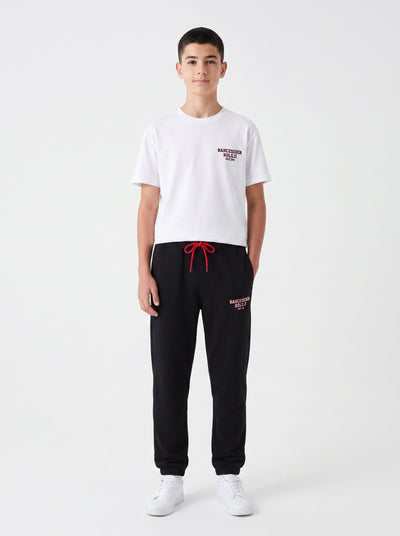 Bahçeşehir Koleji 26-27 Yeni Sezon Siyah Eşofman + Özel Tasarım Beyaz T-Shirt Kombini