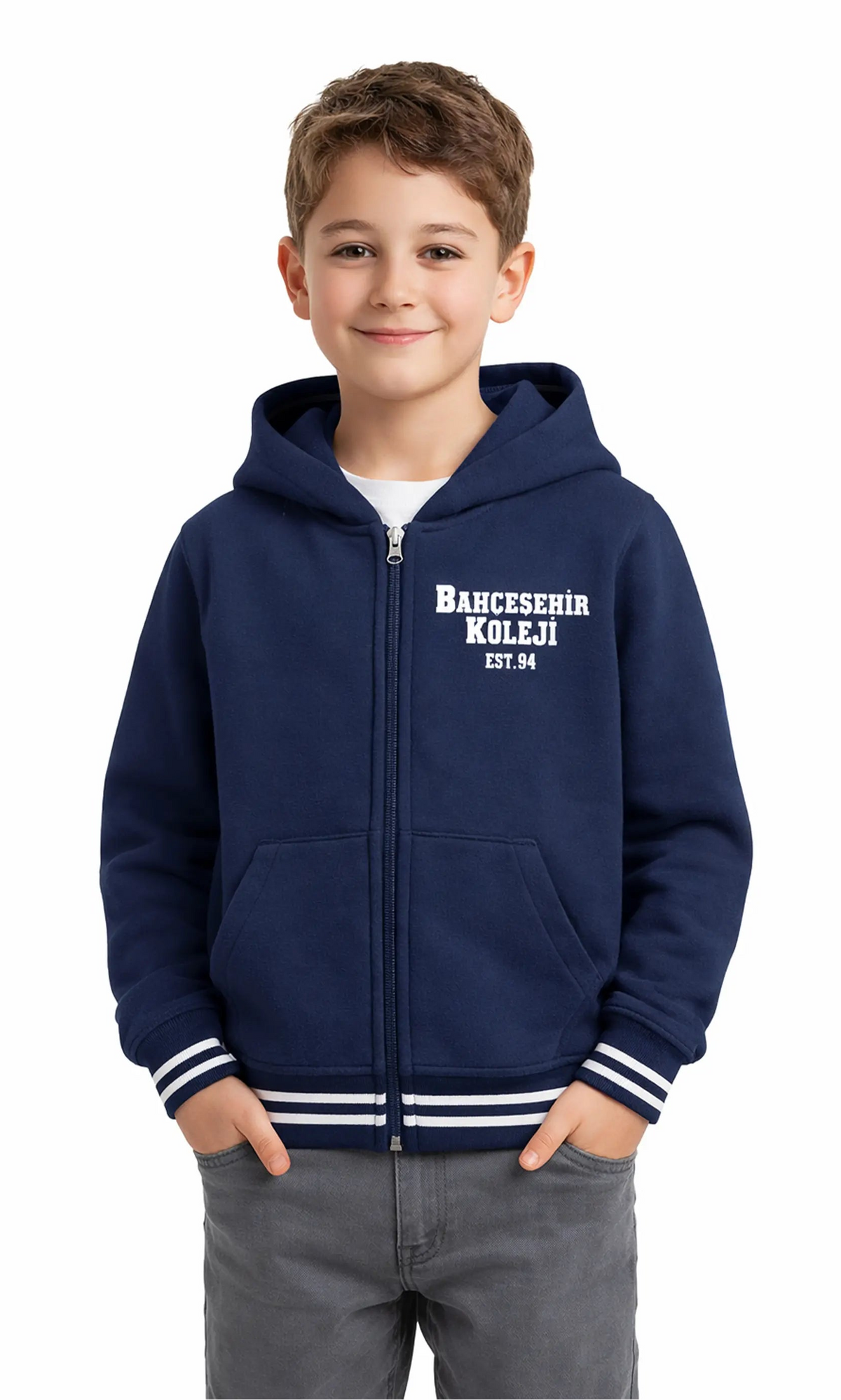Bahçeşehir Koleji Fermuarlı Sweatshirt bigkeepcollection