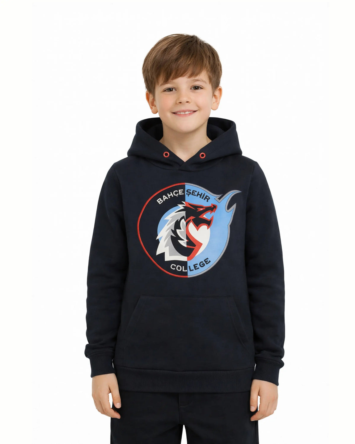 Bahçeşehir Red Dragons Lacivert Kapşonlu Sweatshirt bigkeepcollection