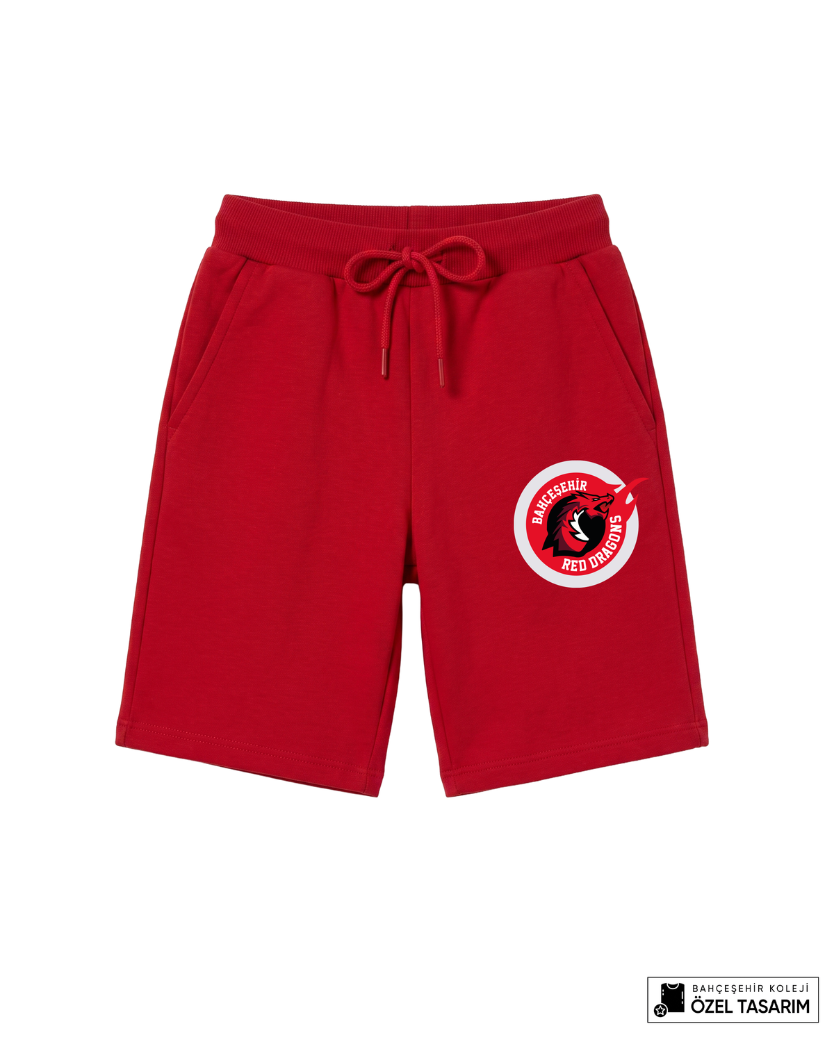 Bahçeşehir Red Dragons Logolu Şort