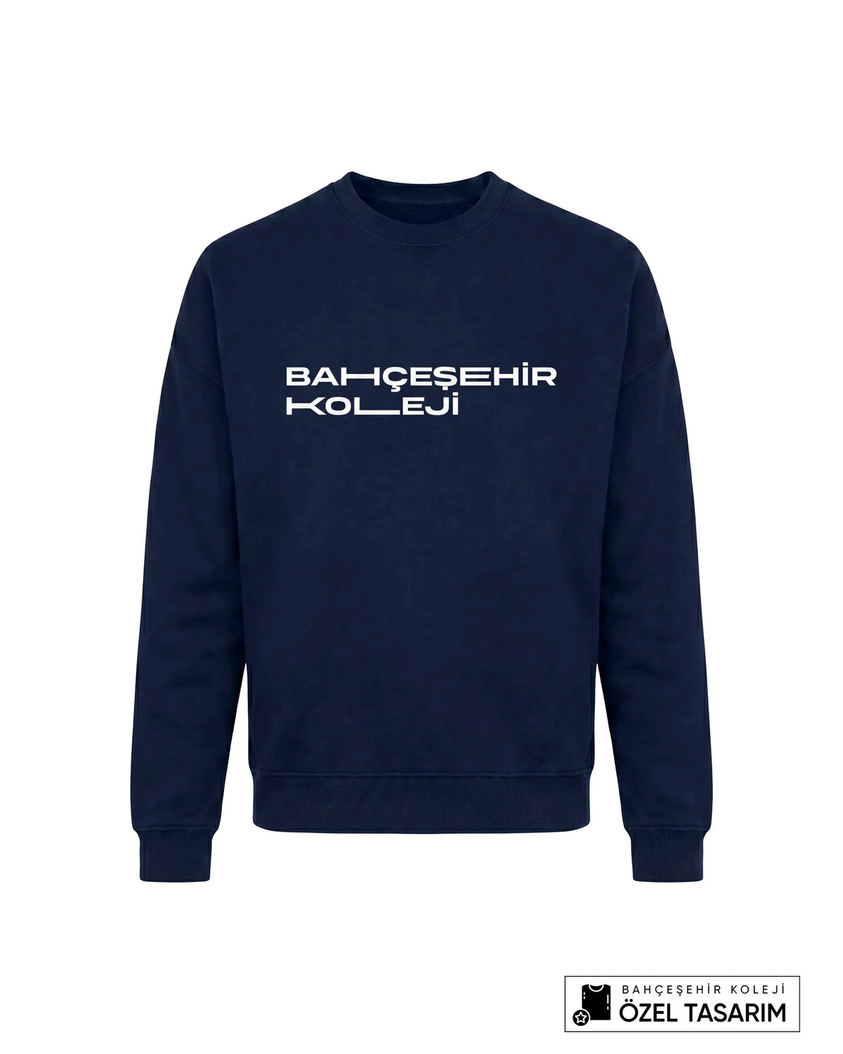 Bahçeşehir Koleji Özel Tasarım Yazılı Sweatshirt