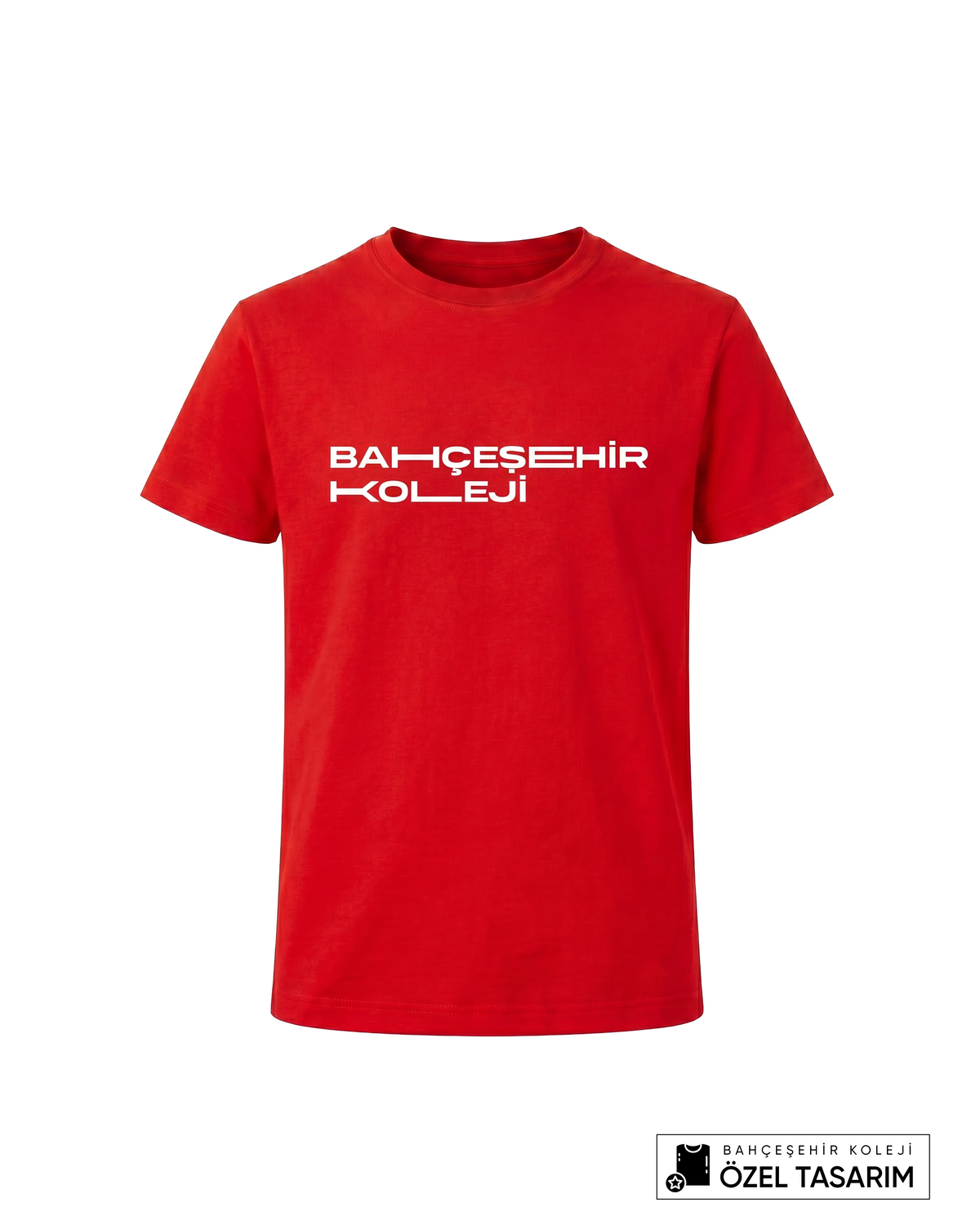 Bahçeşehir Koleji Özel Tasarım Yazılı T-shirt