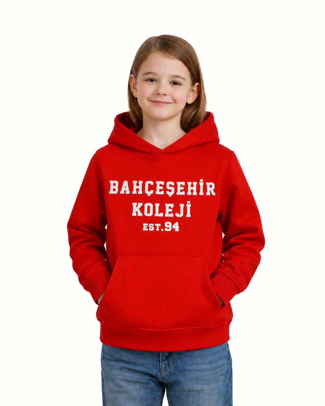Bahçeşehir Yeni Sezon Koleji EST 94 Kapüşonlu Sweatshirt