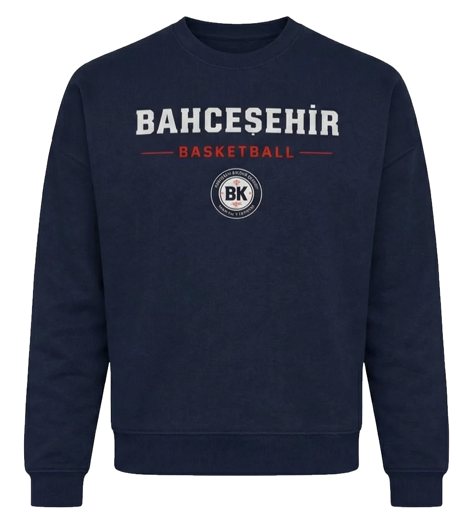 Bahçeşehir Koleji  Basketball Logolu Sweatshirt