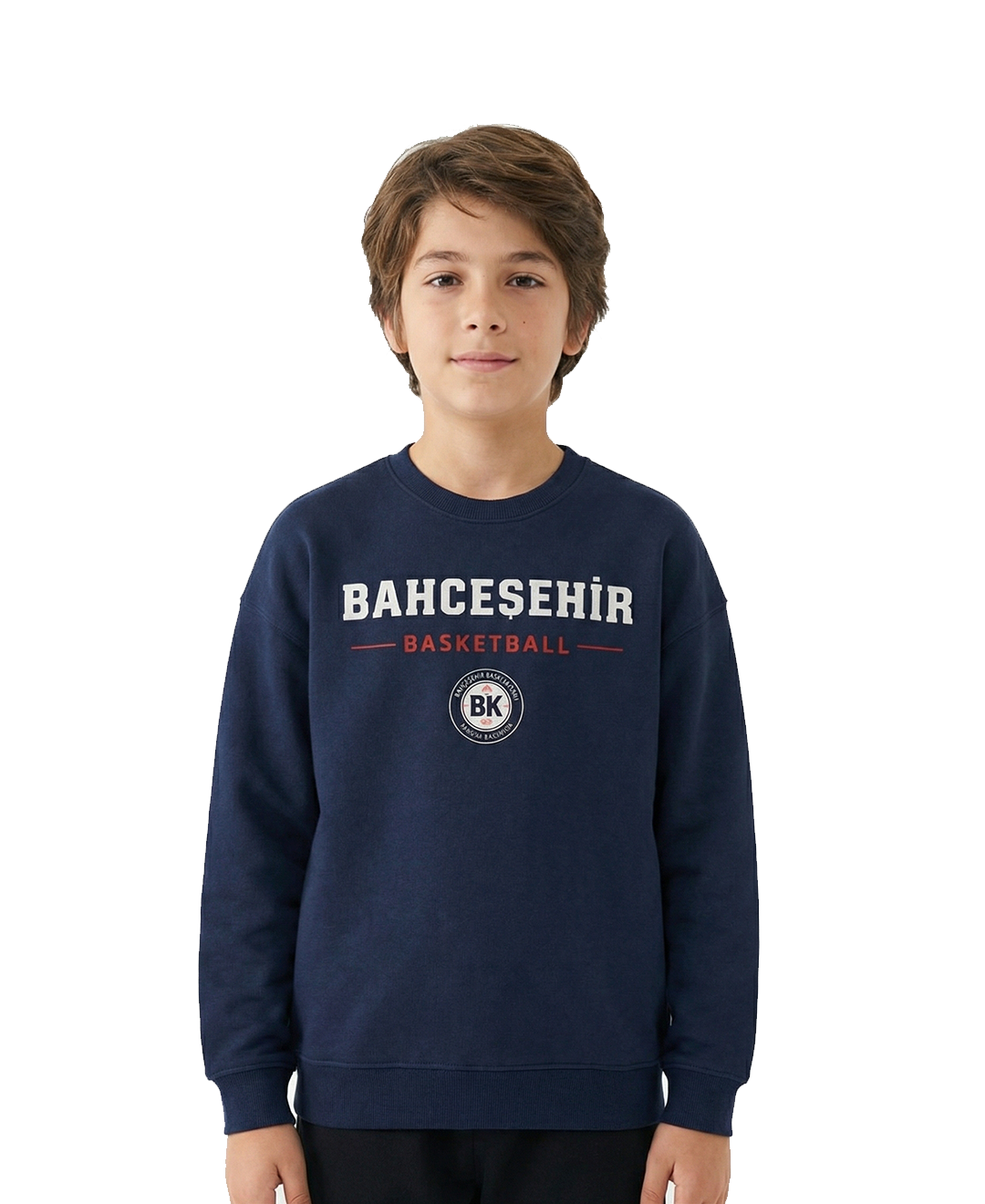 Bahçeşehir Koleji  Basketball Logolu Sweatshirt