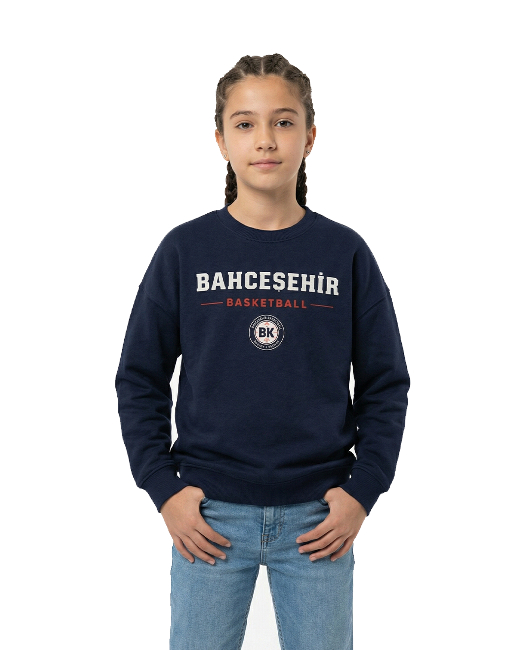Bahçeşehir Koleji  Basketball Logolu Sweatshirt