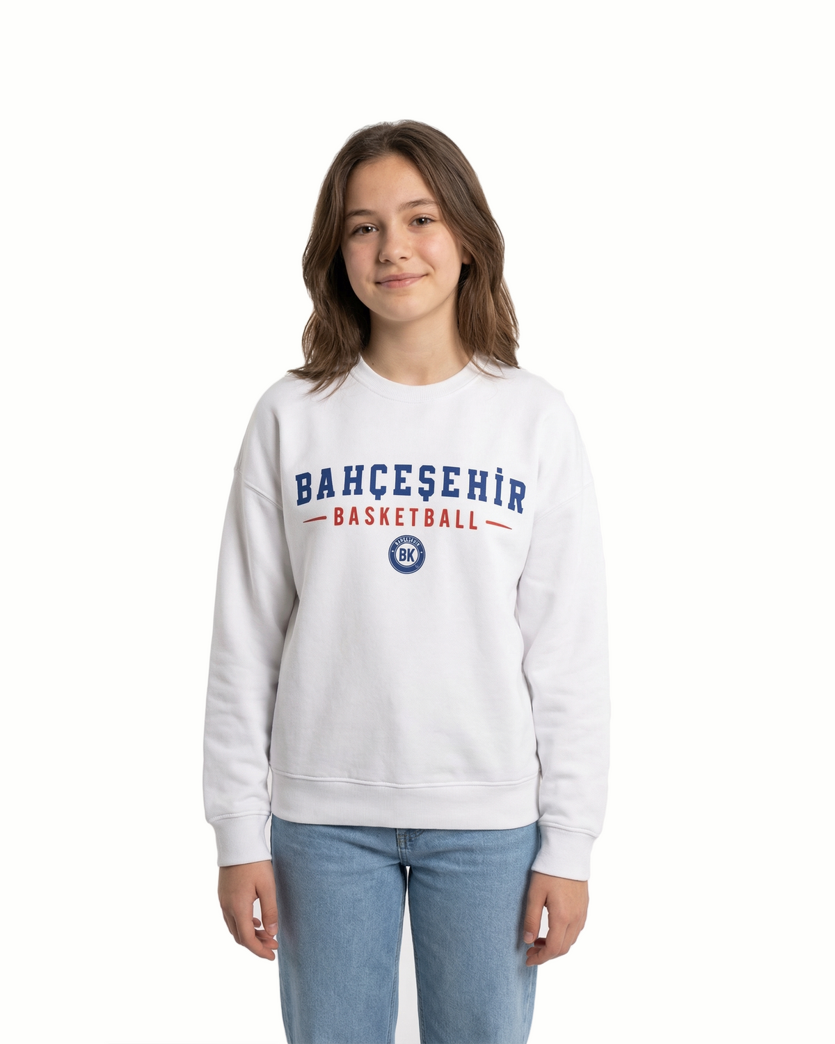 Bahçeşehir Koleji  Basketball Logolu Sweatshirt